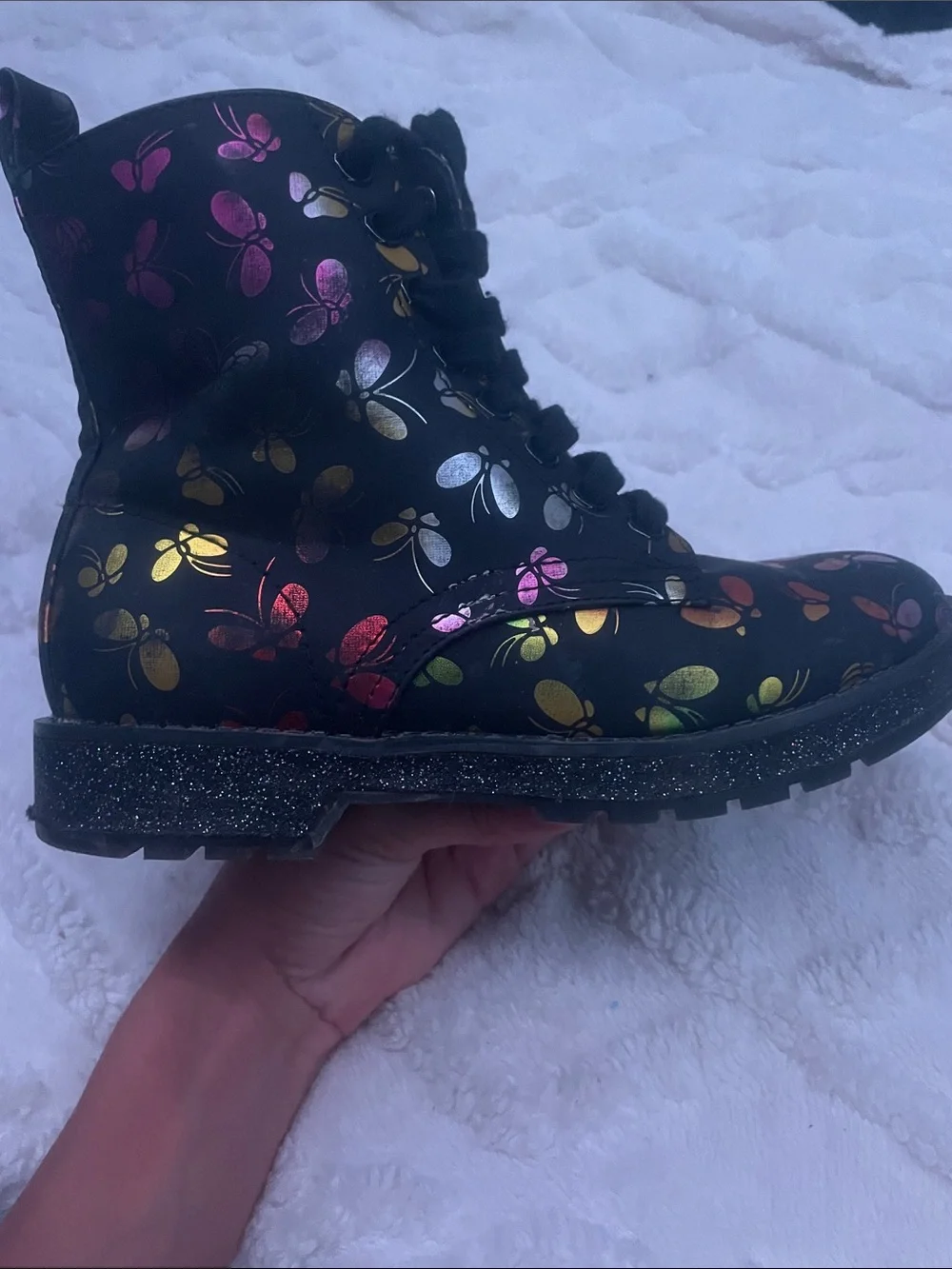 Colorful butterfly boots🦋!